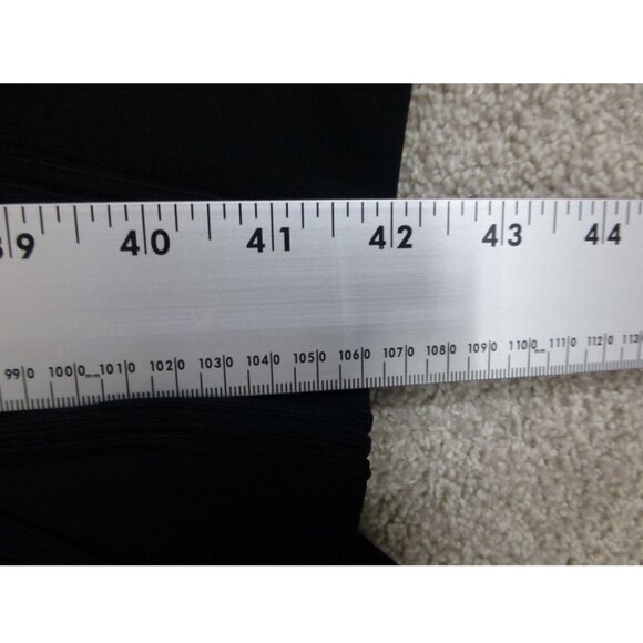 Tahari Black Ribbed Quarter Sleeve Maxi Dress - Picture 12 of 12